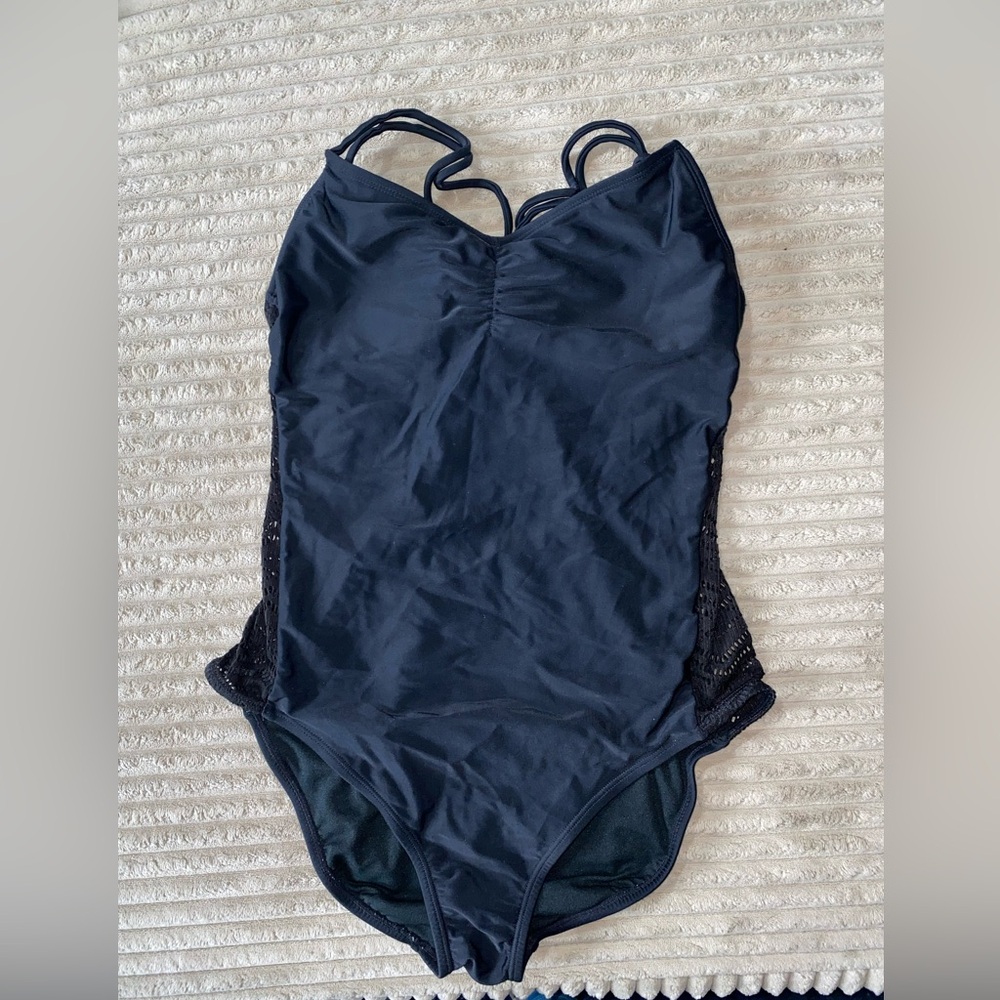 SO Black One-Piece Swimsuit – Size M